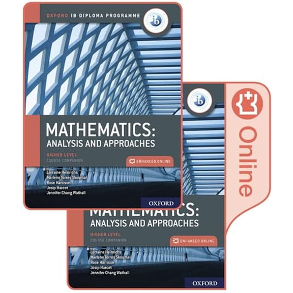 Pre-Owned Oxford IB Diploma Programme IB Mathematics: analysis and approaches, Higher Level, Print and Enhanced Online Course Book Pack, 9780198427162, 0198427166, Paperback,