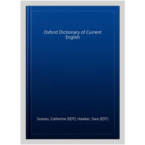 Pre-Owned Oxford Dictionary of Current English Paperback