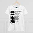 thumbnail image 5 of Women's "She Is" Midweight Cotton Tee, 5 of 6