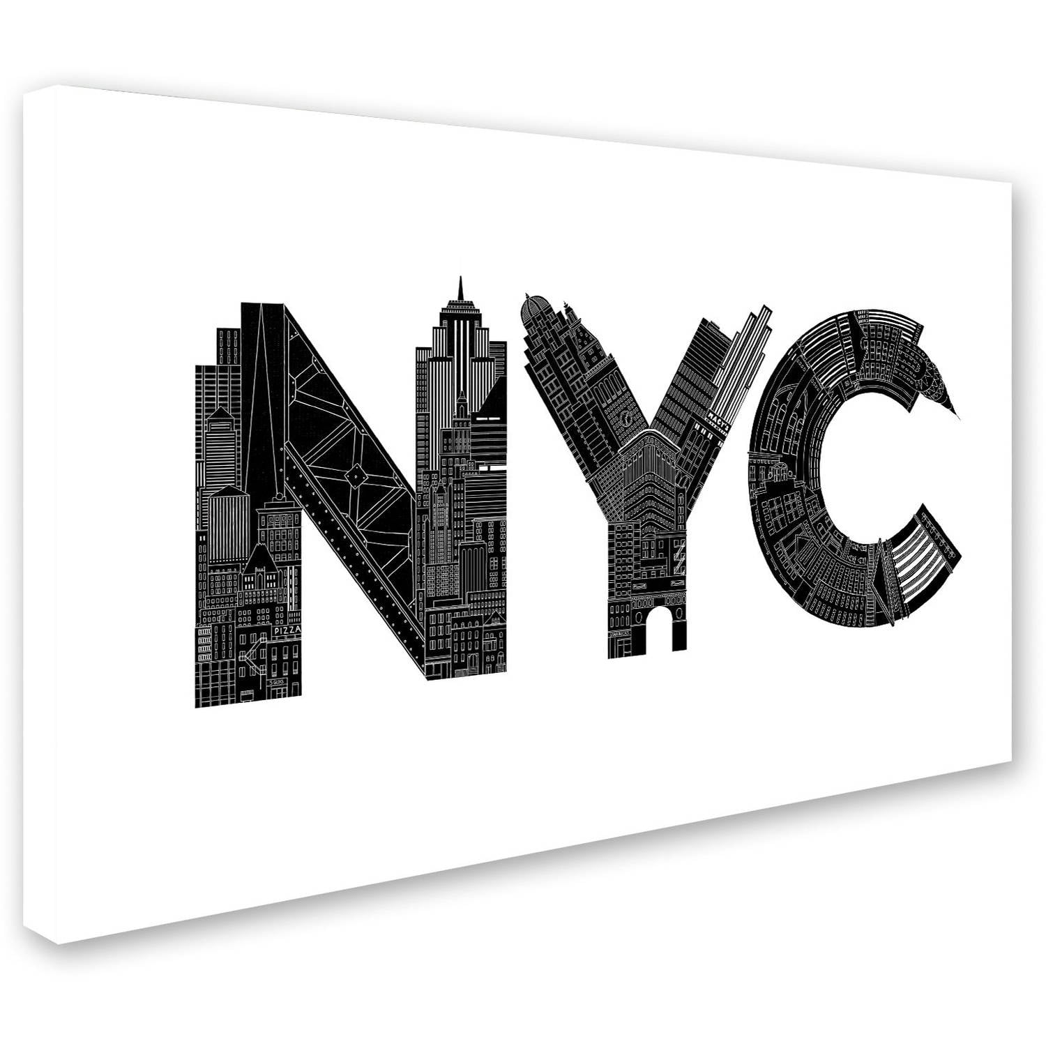 Trademark Fine Art 'NYC' Canvas Art by Robert Farkas