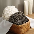 thumbnail image 3 of Toalla de mano ACOCPOL Chenille Clutch con bonita forma de bola plana, 3 of 6