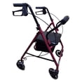 thumbnail image 1 of Andadera Ortopedica Eko-Mobility Rollator de Acero con Bolsa Roja, 1 of 9