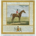 thumbnail image 3 of Spencer, Thomas 15x15 Black Modern Framed Museum Art Print Titled - Portrait and Pedigree, Bajazet, 3 of 5