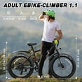 thumbnail image 6 of VIPDRIVE Electric Bicycle for Adults, 500W Ebike, 25MPH 60Miles Electric Mountain Bike, 26" 4.0 Fat Tire Electric Bike for Adults， with 48V 13AH Battery, 7 Speed, 6 of 7