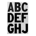 HY-KO Reflective Vinyl Letter Kit, 3 Inch Self-Adhesive Stickers for ...
