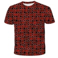 thumbnail image 2 of Skull T Shirt Children 3d Skull Graphic Printed Kid's T Shirt Punk Short Sleeve Tops Tee Shirt Boys Girls Clothing13T Gong Bohan LED, 2 of 2