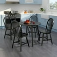thumbnail image 4 of Moreno 5pc Drop Leaf Dining Table with Chairs, 4 of 4