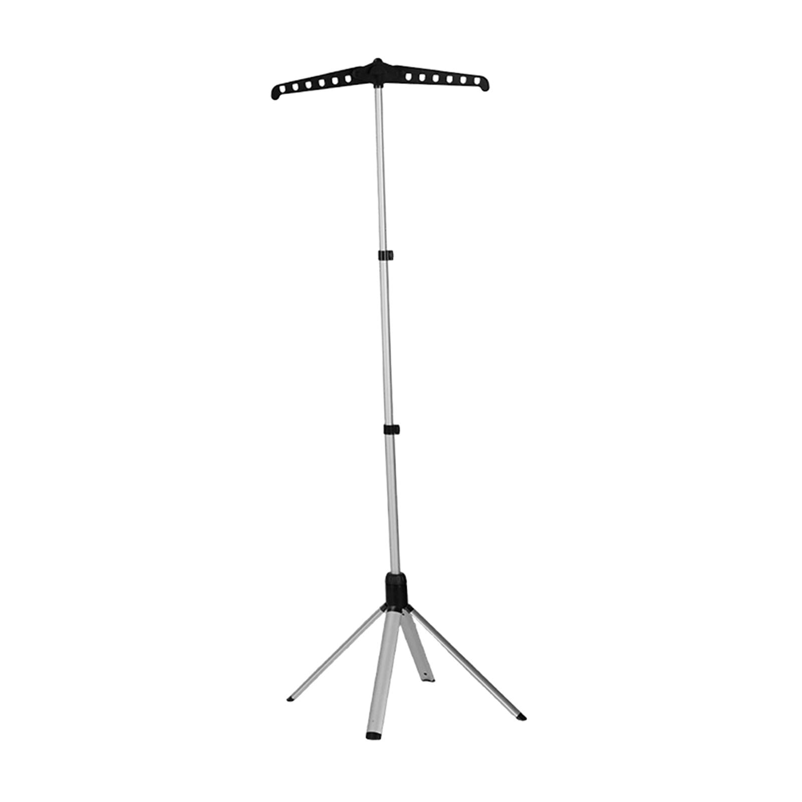 Fiocias Garment Steamer Stand for Clothes Clothes Drying Rack for Suit Hotels Indoor Black