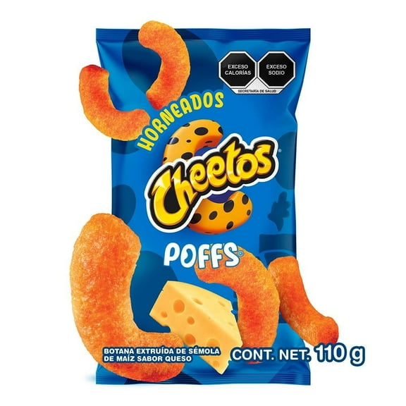 Botana Cheetos Poffs sabor queso 110 g