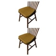 thumbnail image 1 of Cateissary Cojines de silla con forma de pezuña de caballo transpirable - Tela de lino de estilo chino para sentarse cómodamente, que es No.7 - No.7- Café Ligero 2Conjunto, 1 of 6