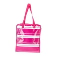 thumbnail image 2 of Women's Color Me Summer Reusable Tote Bag, Fuchsia Burst Stripe, 2 of 4