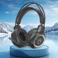 thumbnail image 4 of RNLUGM Headphones,,Headset Wired Headset Students Children Study Back Music Gaming Headset Boys Girls Gift Fashionable,Bluetooth Headphones Tech, 4 of 7