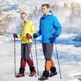 thumbnail image 4 of Para hielo y nieve, cubiertas antideslizantes para zapatos, cadena de hielo para senderismo al aire libre, garra para hielo, agarre para hielo con 10 dientes, 4 of 4