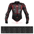 thumbnail image 7 of Motorcycle Protective Jacket for Men Sport MTB Racing Arm Chest Spine Full Body Protector Armor, 7 of 7