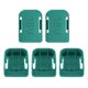 thumbnail image 1 of Soporte De Batería Para Herramienta Eléctrica, 5 Uds., Plástico Abs, Duradero, Estable, Compacto, Para Batería Bosch Bat622 Bat609 De 18V, Para Batería Mak Bl1860B Bl1850B Bl1860 Bl1850 De 18V Speravity TO005246-02, 1 of 7