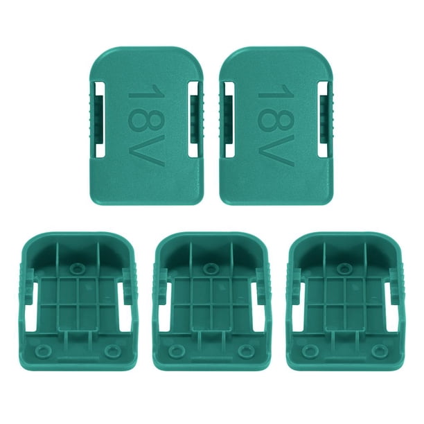 Soporte De Batería Para Herramienta Eléctrica, 5 Uds., Plástico Abs, Duradero, Estable, Compacto, Para Batería Bosch Bat622 Bat609 De 18V, Para Batería Mak Bl1860B Bl1850B Bl1860 Bl1850 De 18V Speravity TO005246-02