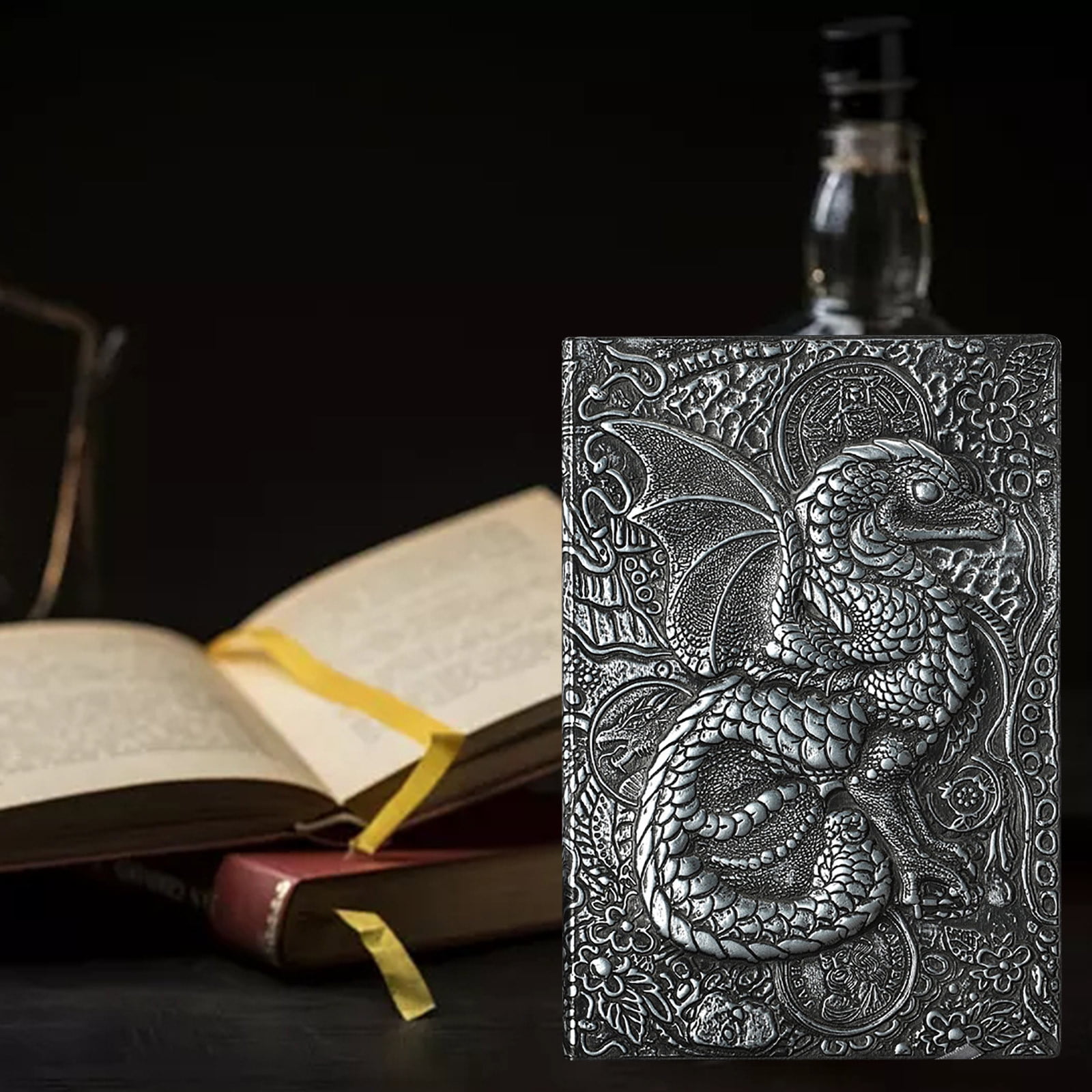 Dinosaur Embossed A5 Hardcover Notepad Notebook Manual
