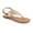 Gold Metallic, variant on Conclusion Women's Thong Sandals Color: Black Size: 5.5 MED