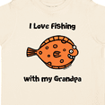 thumbnail image 4 of Inktastic Fishing with Grandpa Boys or Girls Toddler T-Shirt, 4 of 5