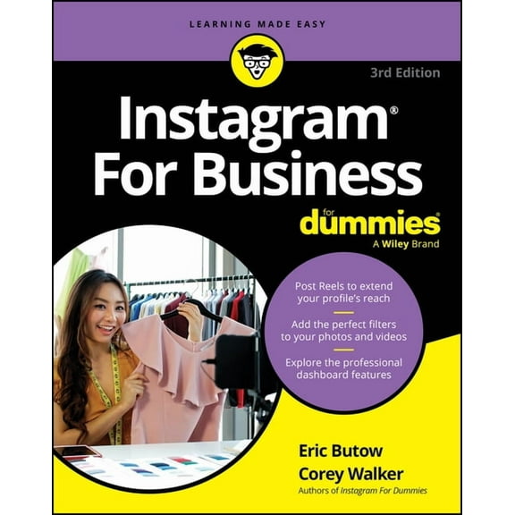 Instagram for Business for Dummies, (Paperback)