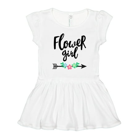 

Inktastic Flower Girl with Arrow and Flowers Girls Toddler Dress