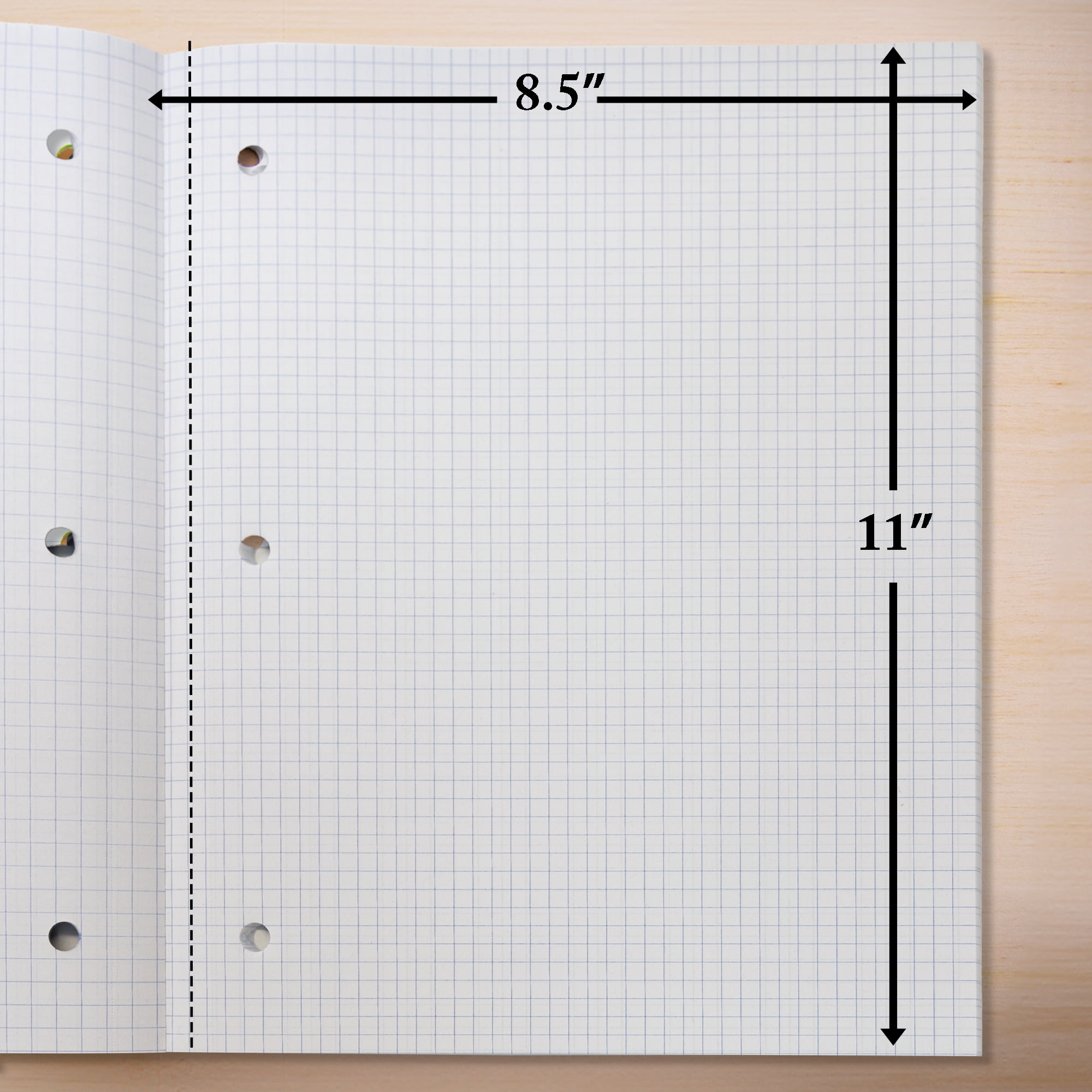 BAZIC Reversible 4"/5" Quad Ruled Notebooks 80 Sheets, 24-Pack