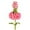 Pink, variant on Hearth & Gear Hand Woven Carnation Flower Fairy Finished Product Home Decoration Flower Decoration Crocheted Bouquet Decoration Cute Circular Knitting Needles Interchangeable Circular Knitting Needles