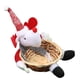 thumbnail image 1 of Cesta para dulces navideños, bonita cesta para guardar dulces navideños, plato para dulces, decoración para mesa navideña, soporte para azúcar y frutas para interiores, para cenas, cocinas,, 1 of 5