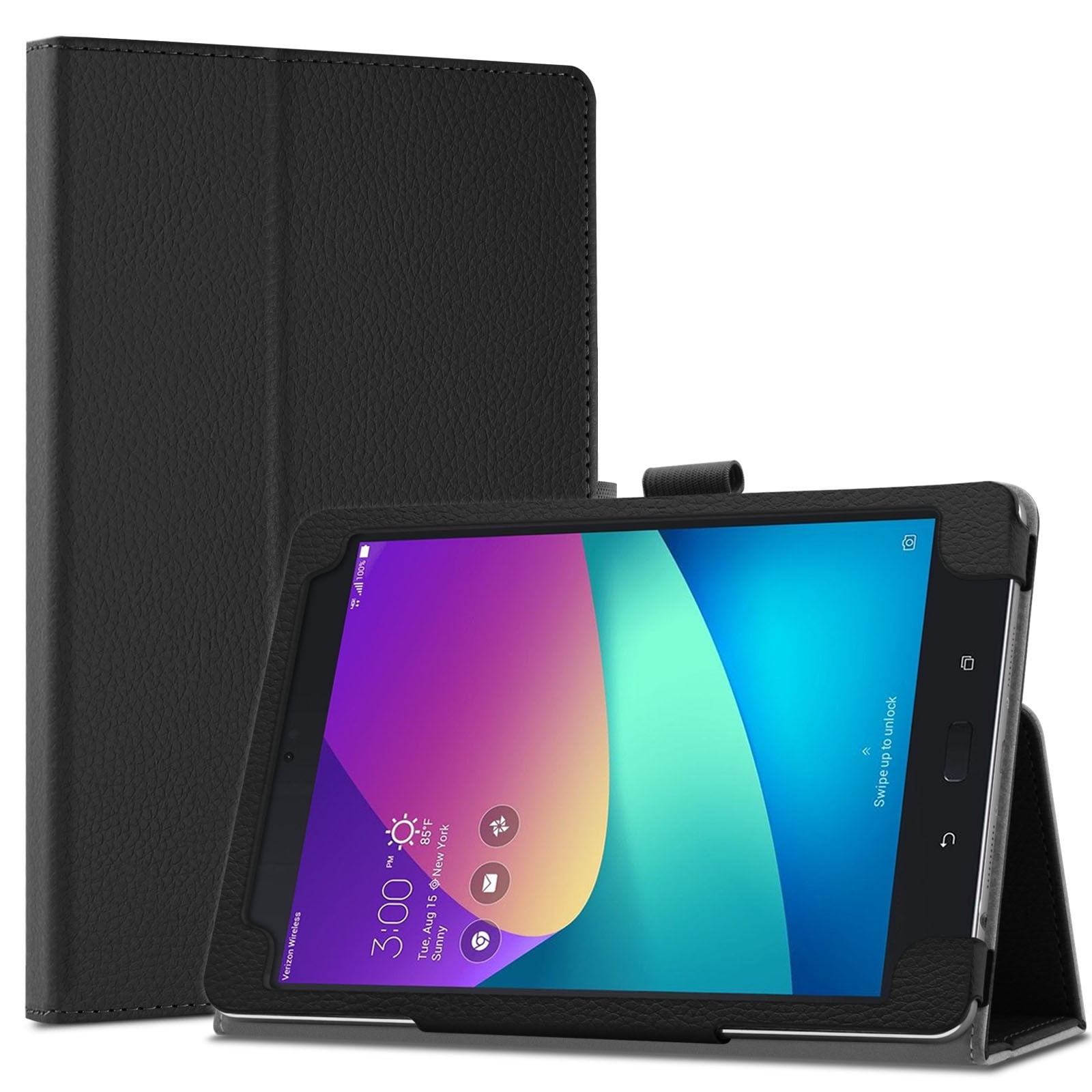 Infiland Verizon ASUS ZenPad Z8s Case Auto Sleep / Wake Folio Smart