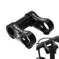 thumbnail image 4 of Vástago de manillar de aleación de aluminio Zulema Bicicleta Plegable Doble Vástago Negro, 4 of 8