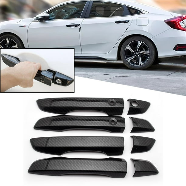 Xotic Tech Sporty Carbon Fiber Style Car Door Exterior Handle Cover