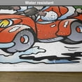 thumbnail image 6 of Ambesonne Christmas Place Mats Set of 4, Reindeer in Red Car, Standard Size, White Red Green, 6 of 6