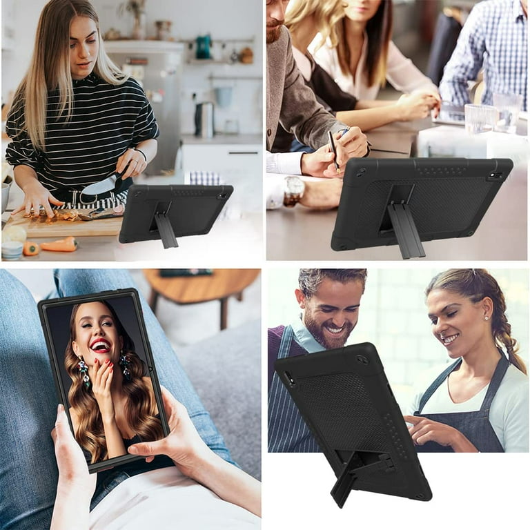 SOATUTO Case for Vastking KingPad K10 / K10 Pro / Z10 / For Sgin 10.1  Tablet Heavy Duty Hybrid Shockproof Kids Friendly Cover with Kickstand  Shoulder