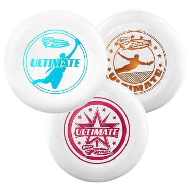 Wham-O Frisbee Official Ultimate 175g Flying Disc, 10.75 Inch, Professional Training, for Competition and Outdoor Fun -3 Pack