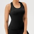 thumbnail image 5 of Lixiuxyad Women's Camisole Women's Solid Color Yoga Vest Sports Quick Drying Vest(Black L), 5 of 5