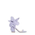thumbnail image 3 of Cecelia New York Hibiscus Cielo Flower Ankle Tie Open Toe Block Heel Sandals (Cielo, 8), 3 of 3