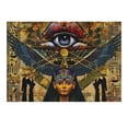 thumbnail image 2 of Awypu Egyptian God and Symbols Wooden Jigsaw Puzzle Gift for Family Friends 300 PCS, 2 of 4