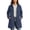 Navy, variant on QQZ Long Tunic Oversized Hooded Zip Up Cardigan For Women, Long Sleeve Wind Resistant Cardigan Sweaters For Women, Lightweight Fall Outfits For Travel Business Casual Outdoor Daily Wear