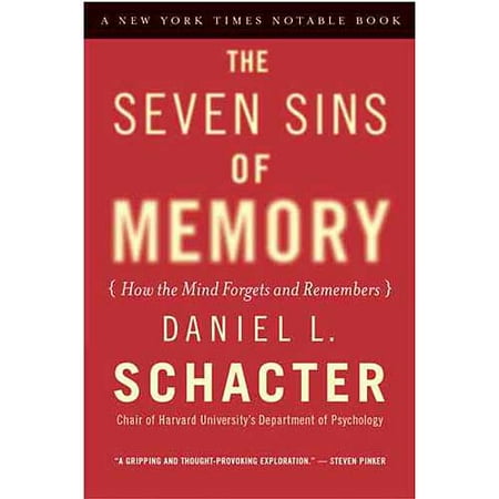 advertising the seven sins of memory The book revolves around the theory that the seven sins of memory are similar to the seven deadly sins, and that if one tries to avoid committing these sins, it will help to improve one's ability to remember. advertising the seven sins of memory The book revolves around the theory that the seven sins of memory are similar to the seven deadly sins, and that if one tries to avoid committing these sins, it will help to improve one's ability to remember.