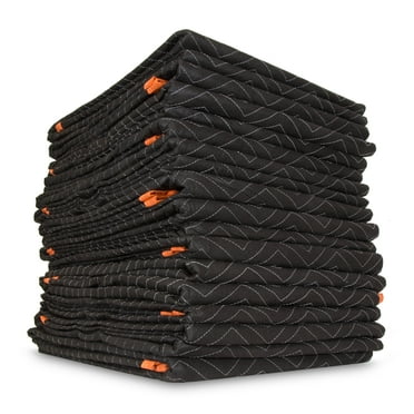 WEN Heavy Duty Padded Moving and Packing Blankets, 72 Inch by 80 Inch, 12 Pack