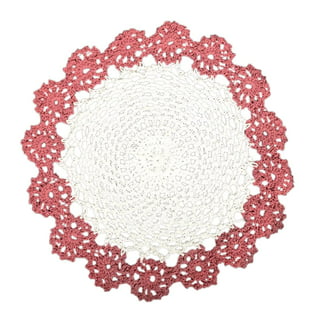 Juvale 60 Pack Lace Disposable Paper Doilies, Rose Gold Foil Placemats 14 X  10 In, : Target
