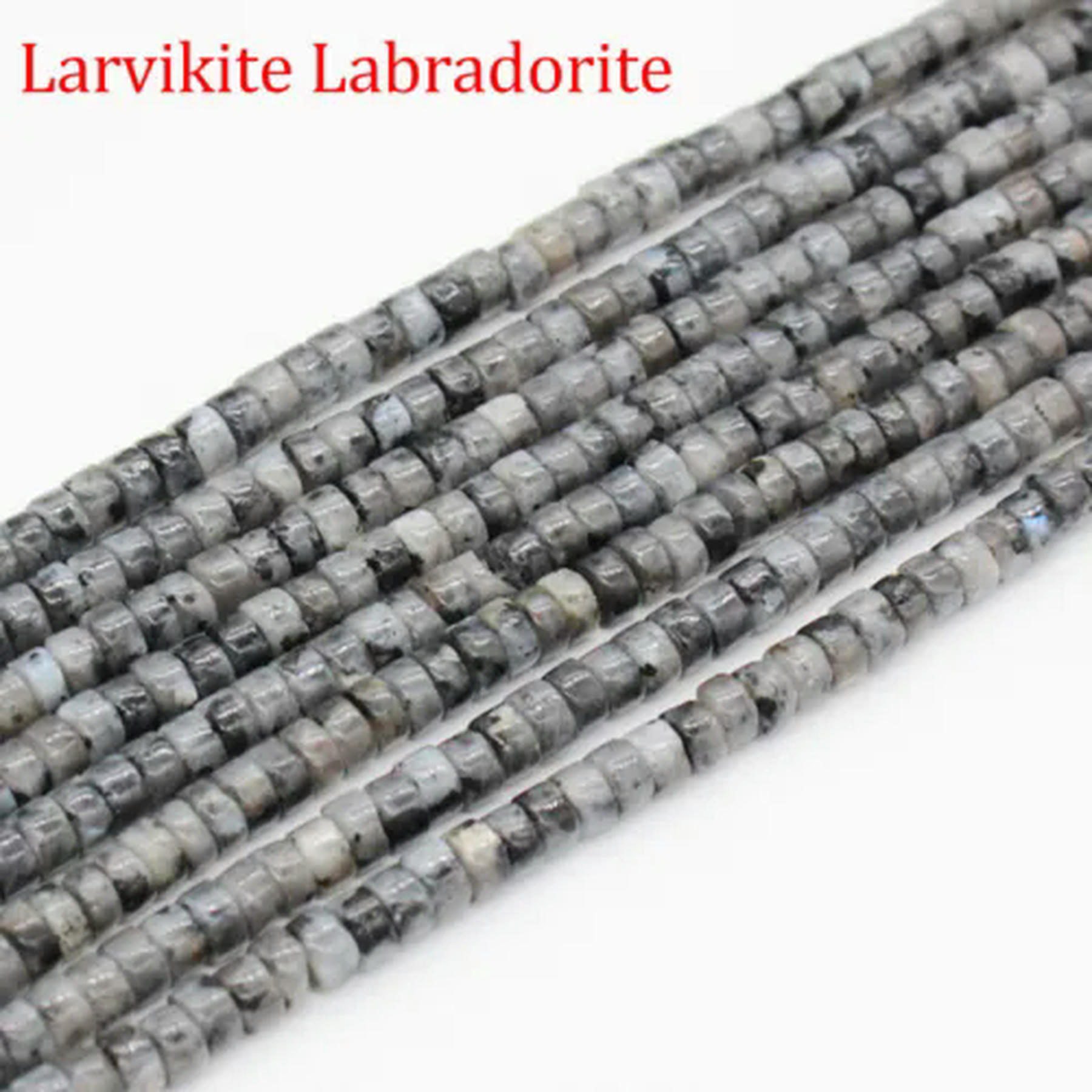 2x4mm Assorted Gemstones Rondelle Crystal Spacer Loose Beads for Jewelry Making