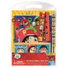 Ryan's World Pencil Case School Supplies Set - 10 Pieces with Folder, Notbeook, Ruler, Pencils, Scis - one color, one size