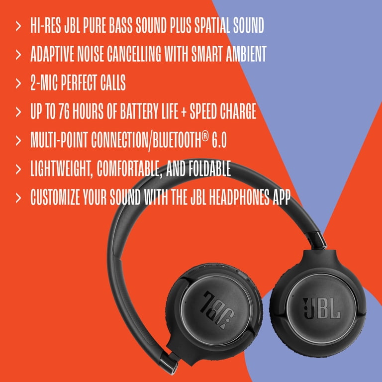JBL Tune 680NC - Wireless on-ear Noise cancelling headphones