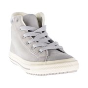 Converse Chuck Taylor All Star PC Boot Hi Kids' Shoes Ash Gray-Pure Silver 666578c