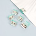 thumbnail image 2 of Fasiaou Colorful Mini Folder Clip with Push-In Function, Holds Up to 60 Sheets for Exam Paper Organization, Assorted Colors,D, 2 of 3