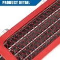 thumbnail image 3 of Unique Bargains 1 Set Red Engine Oil Cooling Radiator Kit Universal for Dirt Bike Monkey Bike 50CC-160CC Engines, 3 of 7