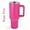 rose pink, variant on 40 oz Tumbler with Handle and Flip Straw Lid  Vacuum Insulated Leak Proof Stainless Steel mug rose pink
