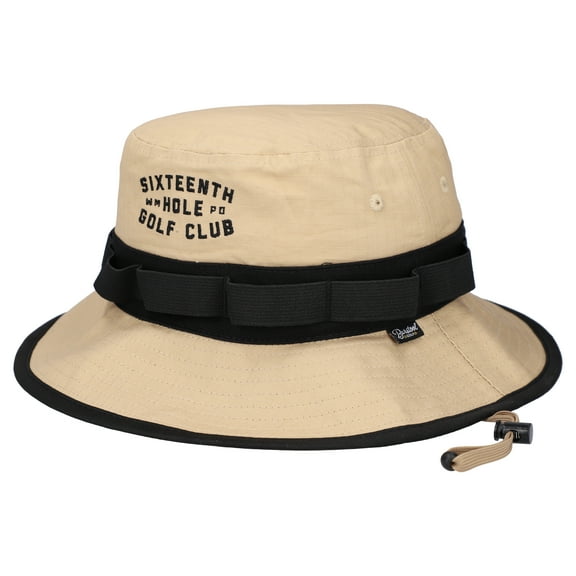Men's-Barstool Golf  Tan WM Phoenix Open Sixteenth Hole Golf Club Military Bucket Hat