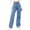 Light Blue, variant on Sngxgn Women's Ripped Straight Leg Jeans Mid Waist Vintage Jeans(Light Blue,XL)